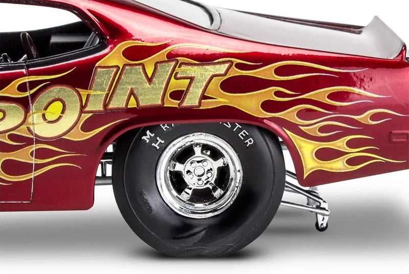 Revell 14528 '70 Plymouth Duster Funny Car 1:24 Scale 100-Piece Skill Level 4 Model Car Building Kit - Image 2