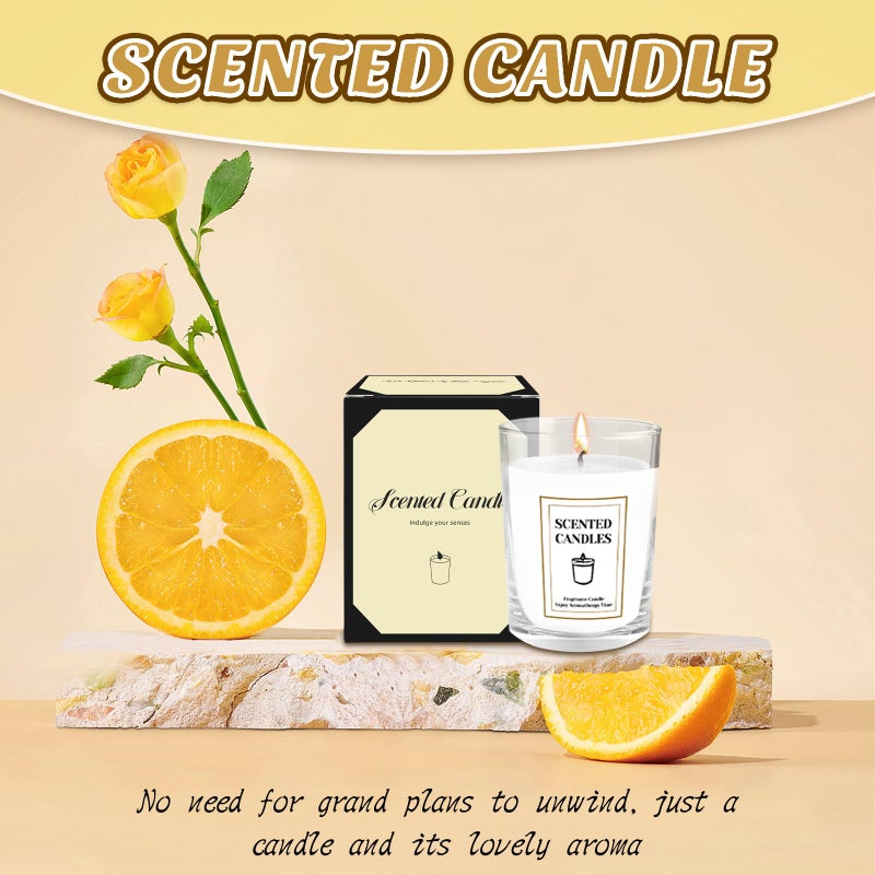 Nemlistey Thank You Gifts for Women, Employee Appreciation Gifts with 16 Oz Glass Cup, Scented Candle, Gift Baskets for Women, Coworker, Teacher, Birthday, Thanksgiving, Christmas, Anniversary (Yellow) - Image 4
