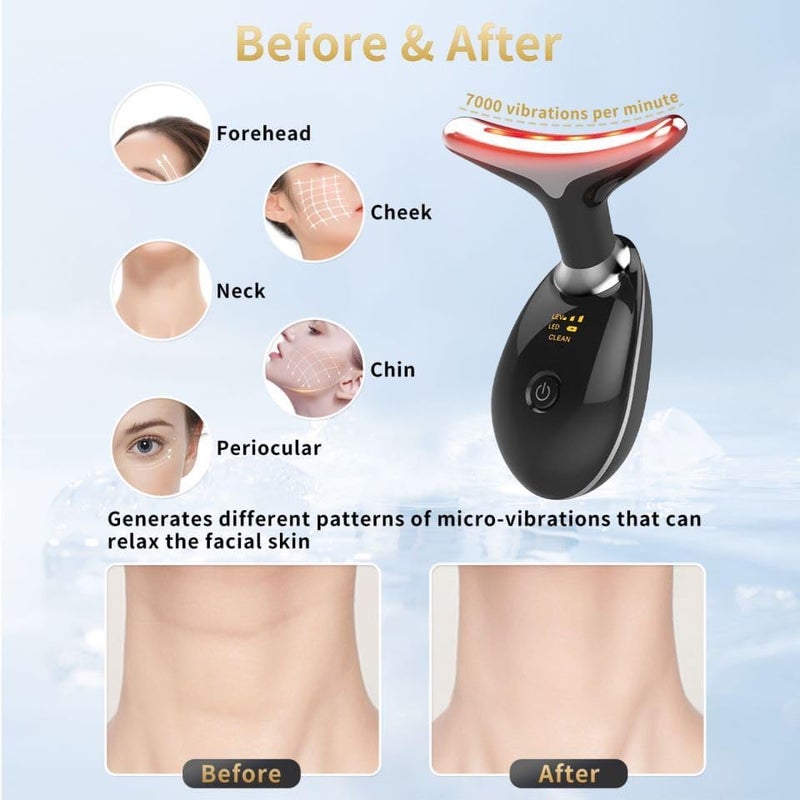 Yolopim Multifunctional Facial Beauty Device with 7 Color LED Light Therapy - Image 4