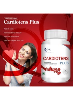 ANC Cardiotens Plus With Arjuna Extract & Moringa Extract Heart Health Supplement (60 Capsules) For Men & Women -Pack Of 1  - Image 3