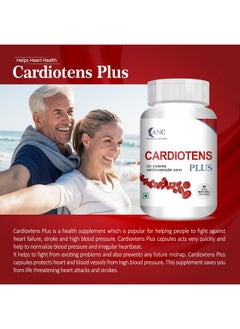 ANC Cardiotens Plus With Arjuna Extract & Moringa Extract Heart Health Supplement (60 Capsules) For Men & Women -Pack Of 1  - Image 4