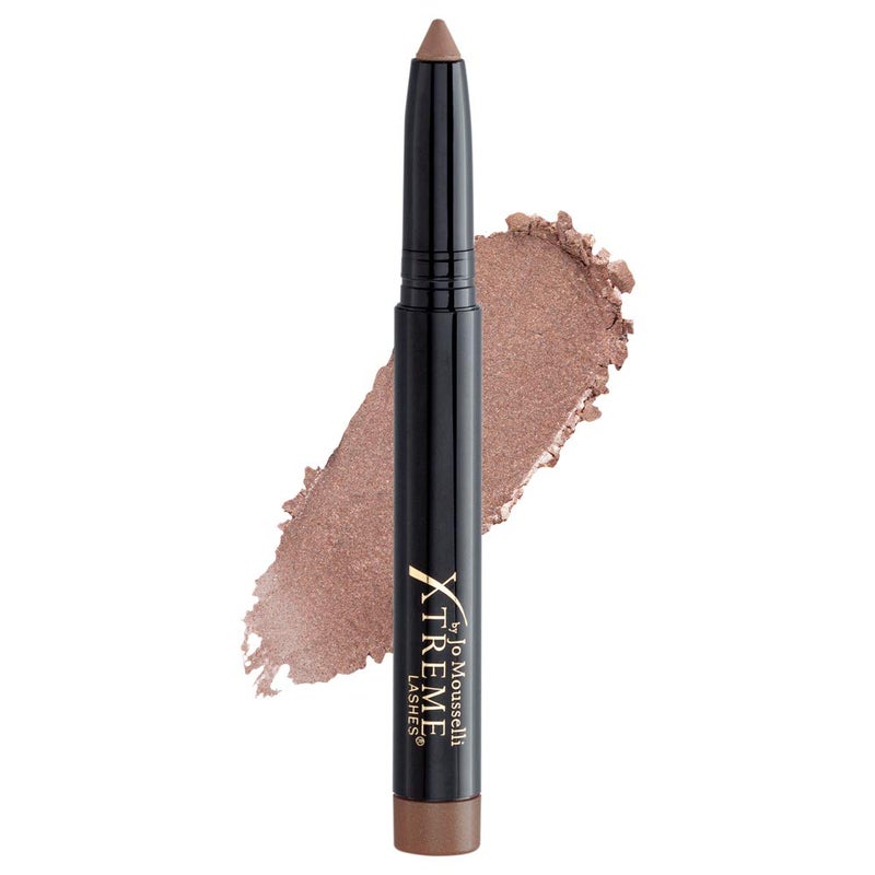 Xtreme Lashes Glideshadow Long Lasting Eyeshadow Stick, Bronze, Satin Finish, Lightweight Cream to Powder Makeup, No Fallout, Lash Extension Safe, Hypoallergenic - Image 1