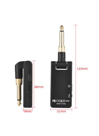 Wireless Transmit System Electric Guitar Receiver Transmitter Built in Battery with Charging Box 3.5mm 6.35mm Plug for Guitar Bass - pzsku/Z71310FC6A06CFBA6A372Z/45/_/1732119770/b70155bf-0194-4cb5-8330-5a4f30902e88