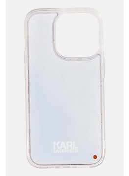Karl Lagerfeld iPhone 14 Pro Liquid Glitter Phone Case, Multicolor  - Image 2