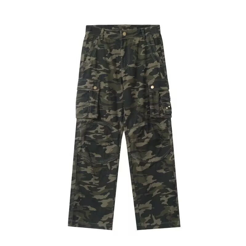 Unisex Classic Denim Jeans Loose Fit Daily Outdoor Wear - Image 1