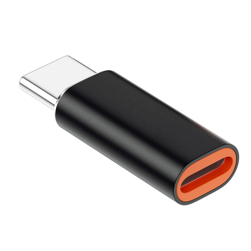 Black USB C Adapter Converter with Premium Metal Housing 100W Fast Charging Universal Compatibility - Image 4