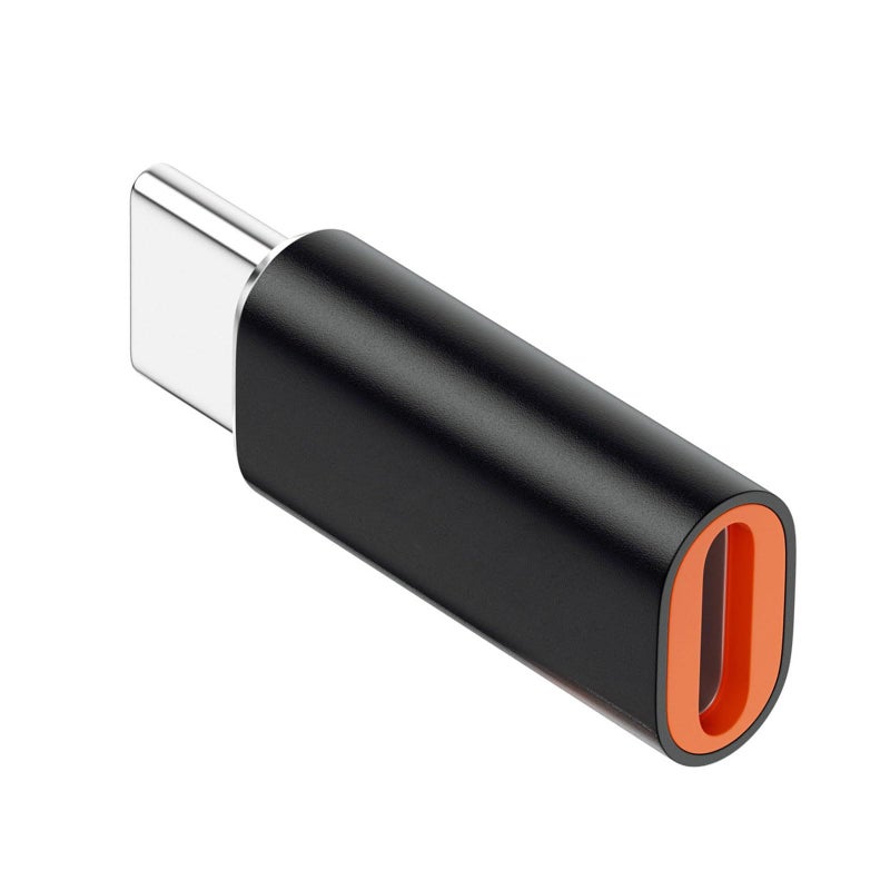 Black USB C Adapter Converter with Premium Metal Housing 100W Fast Charging Universal Compatibility - Image 2