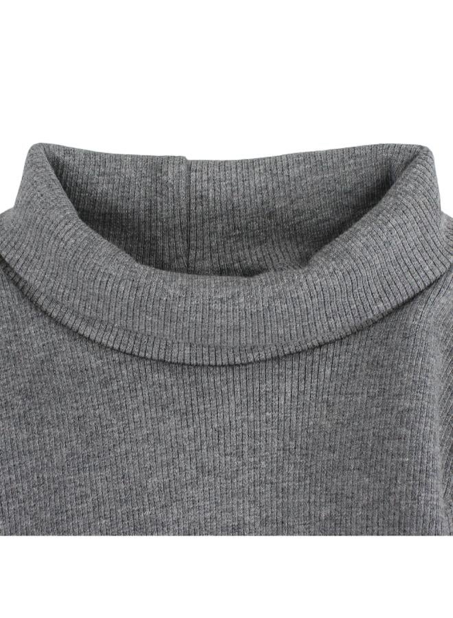 Unisex Baby Cotton High Collar Bodysuit - Image 3