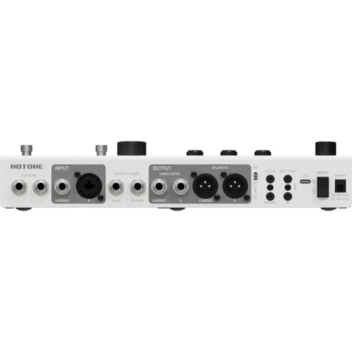 HOTONE Multi-Effect Pedal Processor, Touchscreen, Guitar, Bass, Amplifier, Modeling, IR Cabinets, Simulation, Dual Effect Chains with FX Loop MIDI I/O Stereo OTG, Audio Interface - Image 4