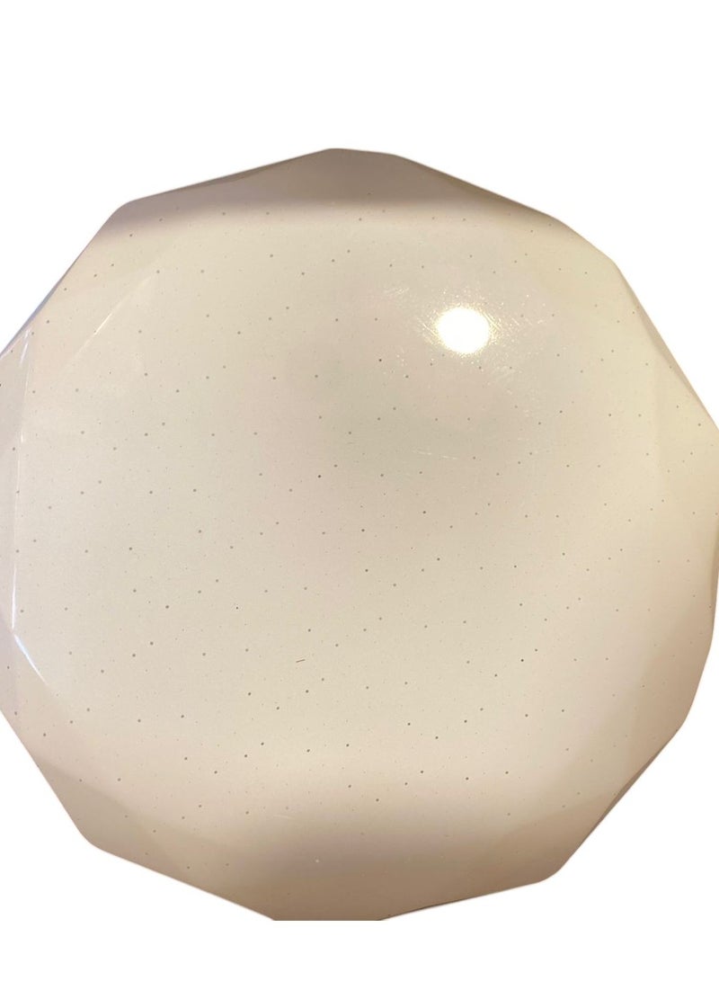 سراج كشاف 48 وات اضاءه ابيض شكل ماسي للمطابخ والغرف الواسعة والتركيب سهل ماركه سراج - Image 2