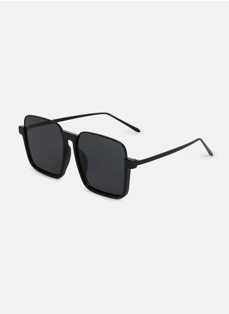 Haute Sauce Polarized Full Rim Oversized Sunglasses For Women  - Image 5