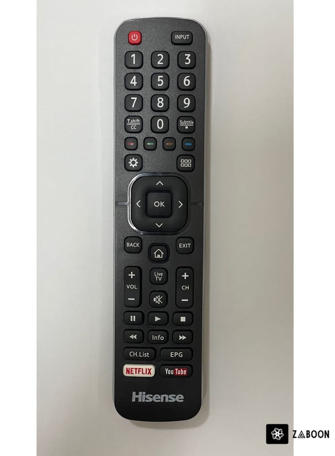 Zaboon Remote Control For Hisense Television