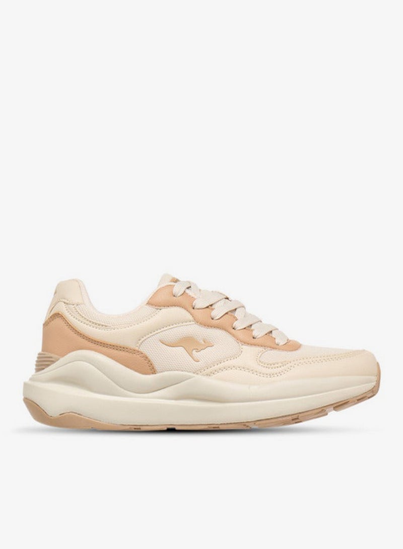 kangaROOS Women's Panelled Lace-Up Sports Shoes - Image 1