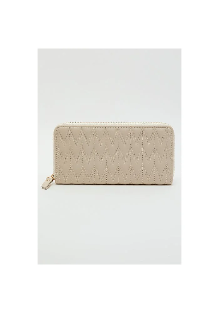 Quilted Long Wallet