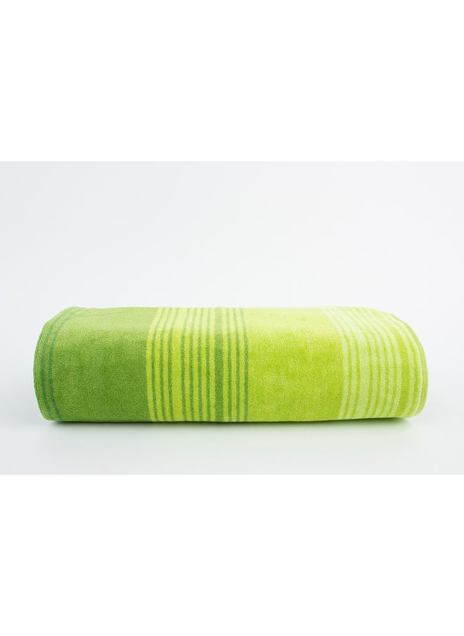 Towel Zooni 500 Gsm 100% Cotton-Pile To Pile Velor Stripe1 Bath  70X140 CmSoft Touch Extra Absorbent-Green - pzsku/Z7131BA7C99415341EDD2Z/45/_/1718005463/bd0c4ed3-dd53-4ce4-8eda-84c1d3d4fc77