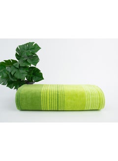 Towel Zooni 500 Gsm 100% Cotton-Pile To Pile Velor Stripe1 Bath  70X140 CmSoft Touch Extra Absorbent-Green - pzsku/Z7131BA7C99415341EDD2Z/45/_/1718005465/cf22282b-1758-458a-b0f0-5f35ca72fe1a