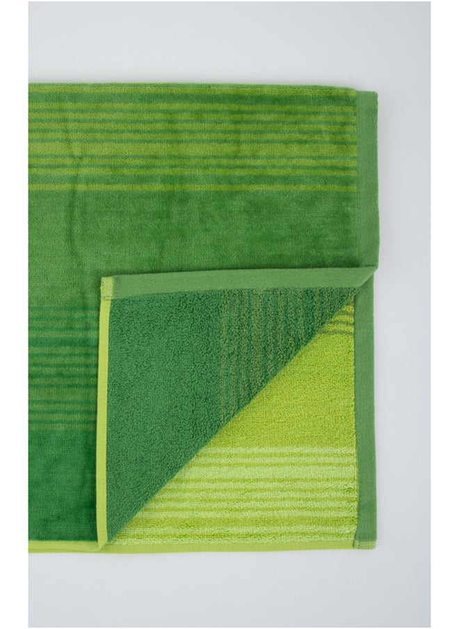 Towel Zooni 500 Gsm 100% Cotton-Pile To Pile Velor Stripe1 Bath  70X140 CmSoft Touch Extra Absorbent-Green - pzsku/Z7131BA7C99415341EDD2Z/45/_/1718005467/c2af1694-603f-4570-9480-cb0222ef91b2