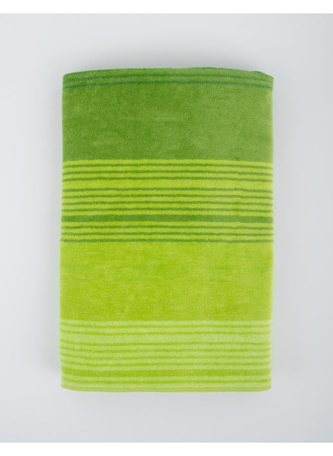 Towel Zooni 500 Gsm 100% Cotton-Pile To Pile Velor Stripe1 Bath  70X140 CmSoft Touch Extra Absorbent-Green - pzsku/Z7131BA7C99415341EDD2Z/45/_/1718005468/ccda60ca-3c53-4fa9-8480-61b6b542669c