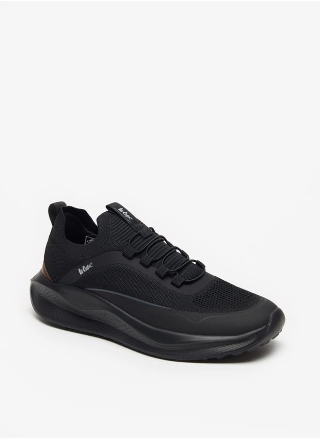 Lee Cooper Mens Textured Slip-On Low Ankle Sneakers  - Image 1