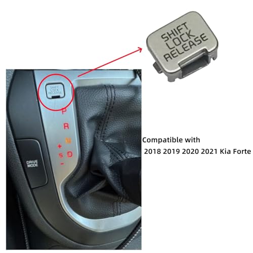 KDFUHRUI Shift Lock Release Cover Compatible with 2018 2019 2020 2021 Kia Forte, 84658-M7000 - Image 2