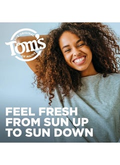 Tom's of Maine Natural Deodorant Stick, Aluminum Free, Long Lasting, Unscented, 2.25 Ounce  - Image 4