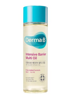 derma b Intensive Barrier Multi Oil 135Ml 4.56 Fl Oz Moisturizing Nonsticky Multiuse Oil For Body Hair & Nails 10 Botanical Oils For Hydrated Radiant Skin Moisturizer For Sensitive Skincare  - Image 1