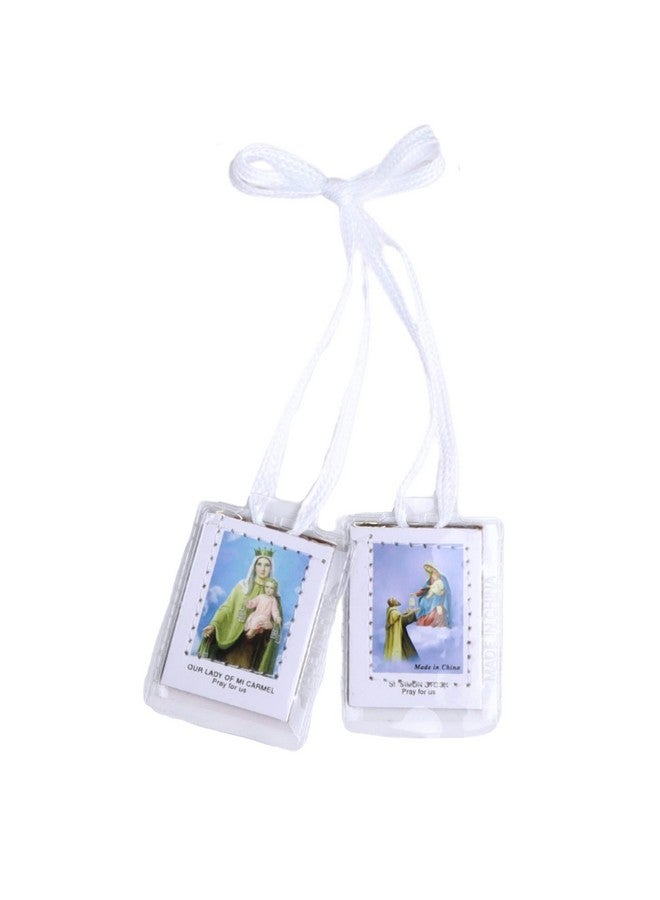 Needzo First Communion Set for Girls, White Rosary, Scapular, Lapel Pin, and Book Included, Catholic Keepsake Gifts - Image 5