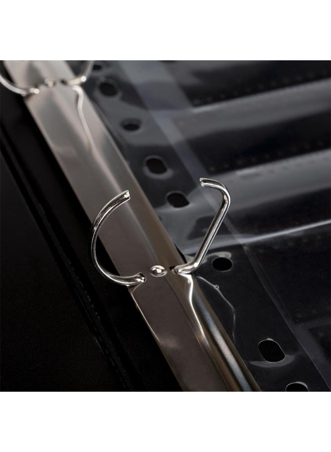 Video Album 2 in 1 Film Negative Storage Kit, 25 Pcs 135 35mm Films and 25 Pcs 120 Film Negative Pages with 3 Ring Album Binder, Storage Box Set Acid Free Film Holder - Image 2