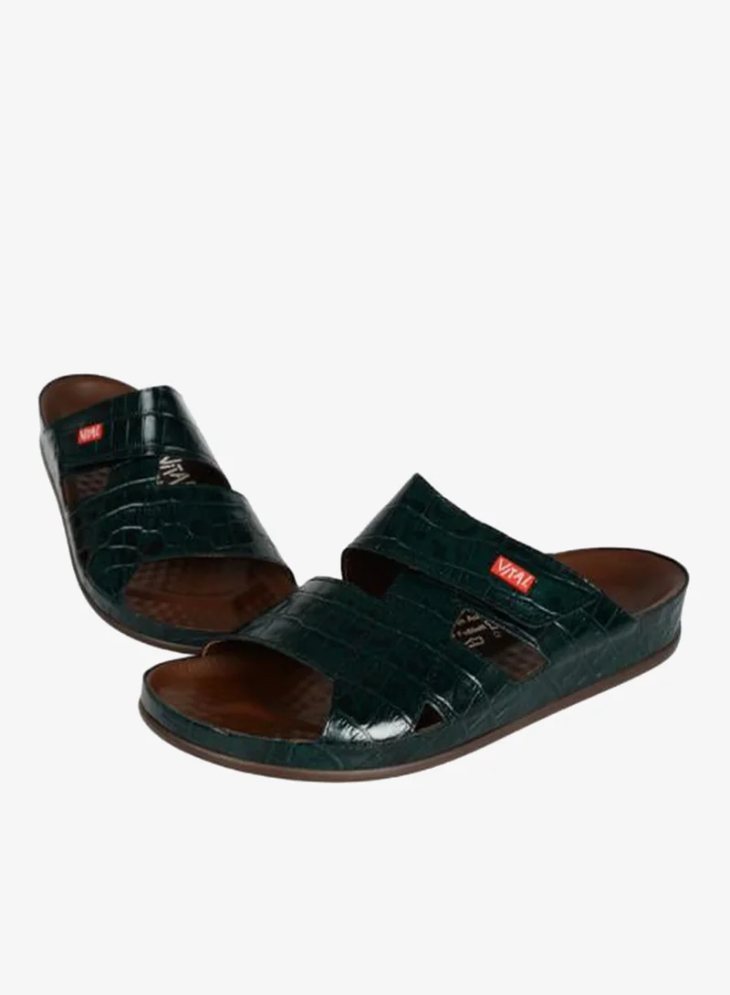 Vital Black 148-1112 Vital Mens Vital - Cairo Sandals 0922B Black for Men | Best Price UAE