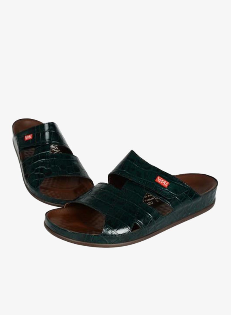 VITAL 148-1112 Vital Mens Vital - Cairo Sandals 0922B Black - Image 3
