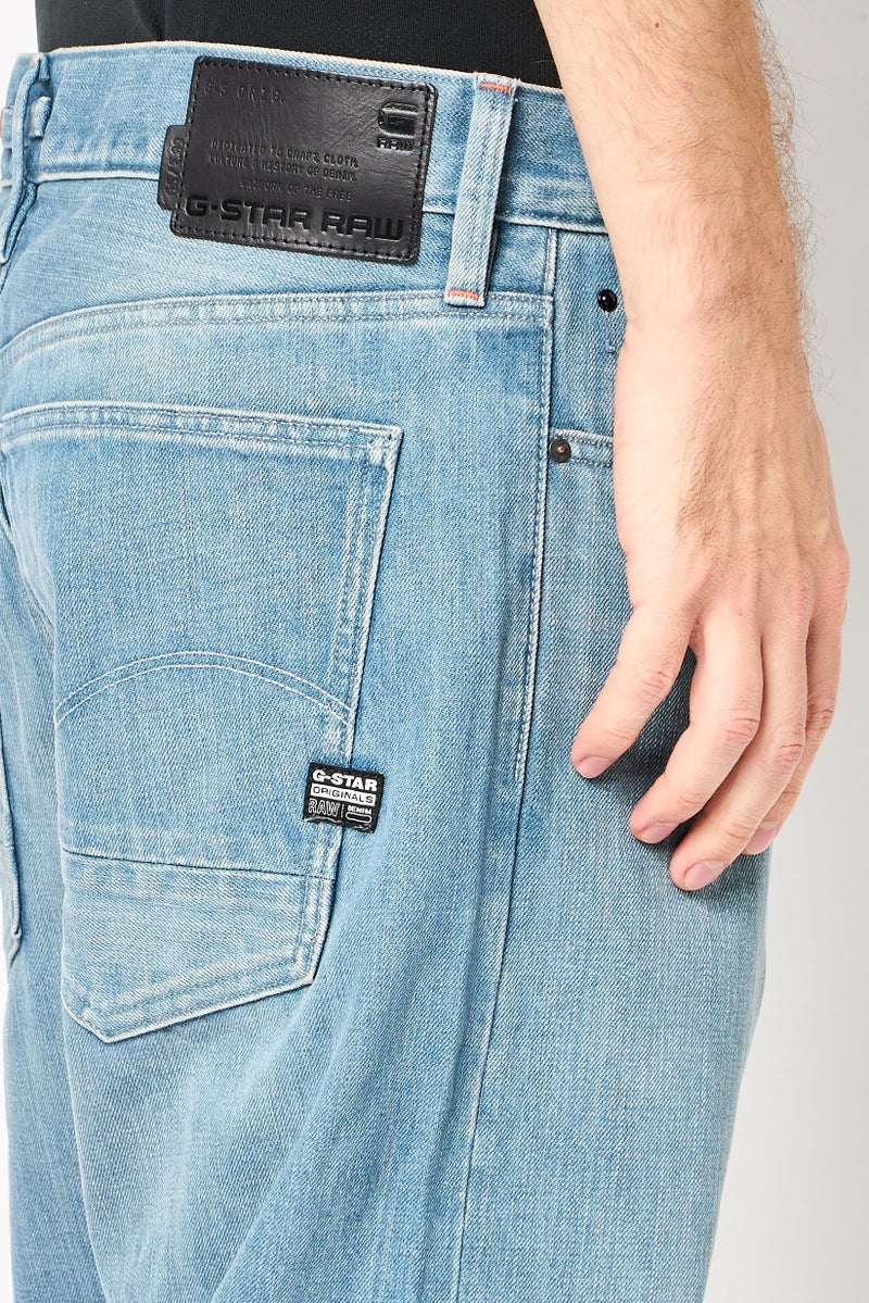 G-Star RAW جينز رجالي فضفاض مغسول غير قابل للتمدد، أزرق فاتح - Image 3