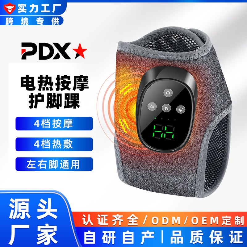 Heated Vibrating Electric Foot and Leg Massager with Ankle Warmer - Image 1