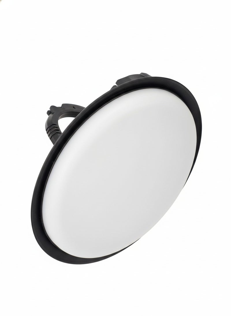 SMARTX Solar Rechargeable Camping Lamp Lantern, LED Camping Tent Solar Lantern Lights Different Mode USB Rechargeable Portable Light Tent Hanging Flashlight Lantern for Hiking, Power Failure, Hurricane, Outdoor Fishing Emergency Courtyard Garden - Image 2