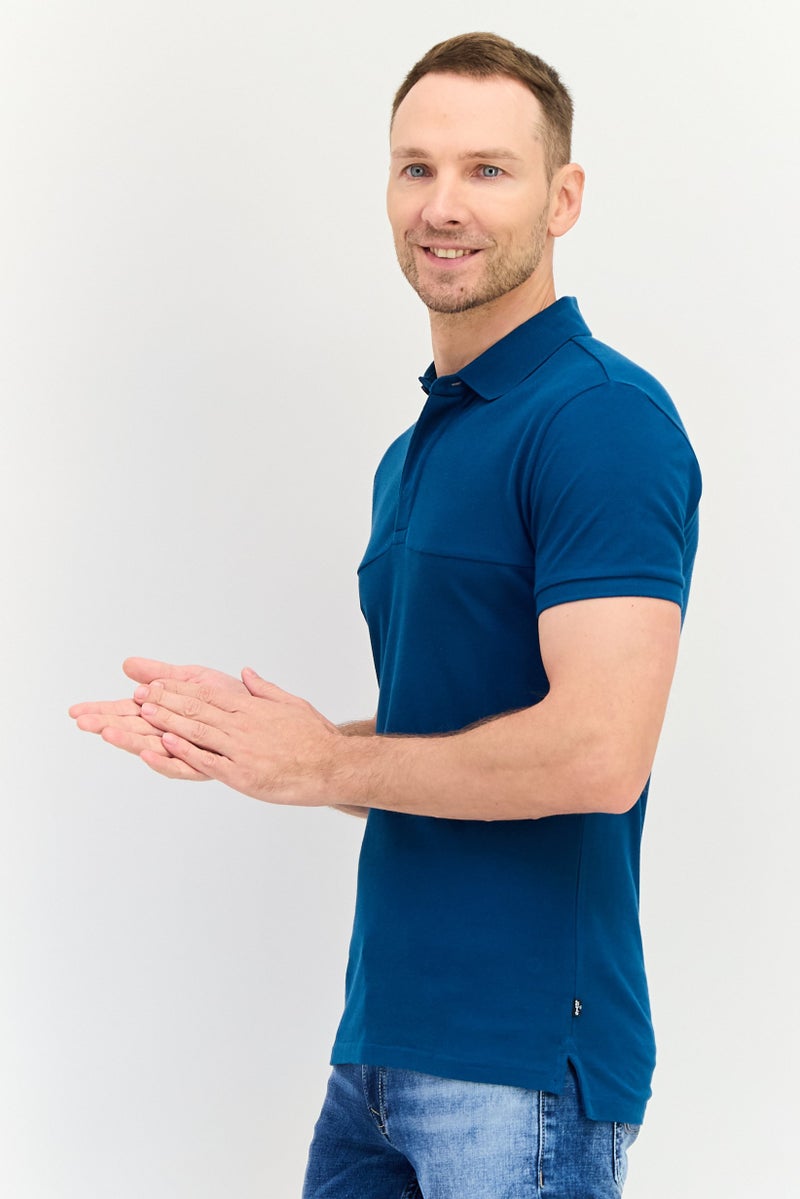 Levi's قميص بولو قصير الأكمام عادي من ليفيس × ريدلوب للرجال، أزرق فواتح - Image 2