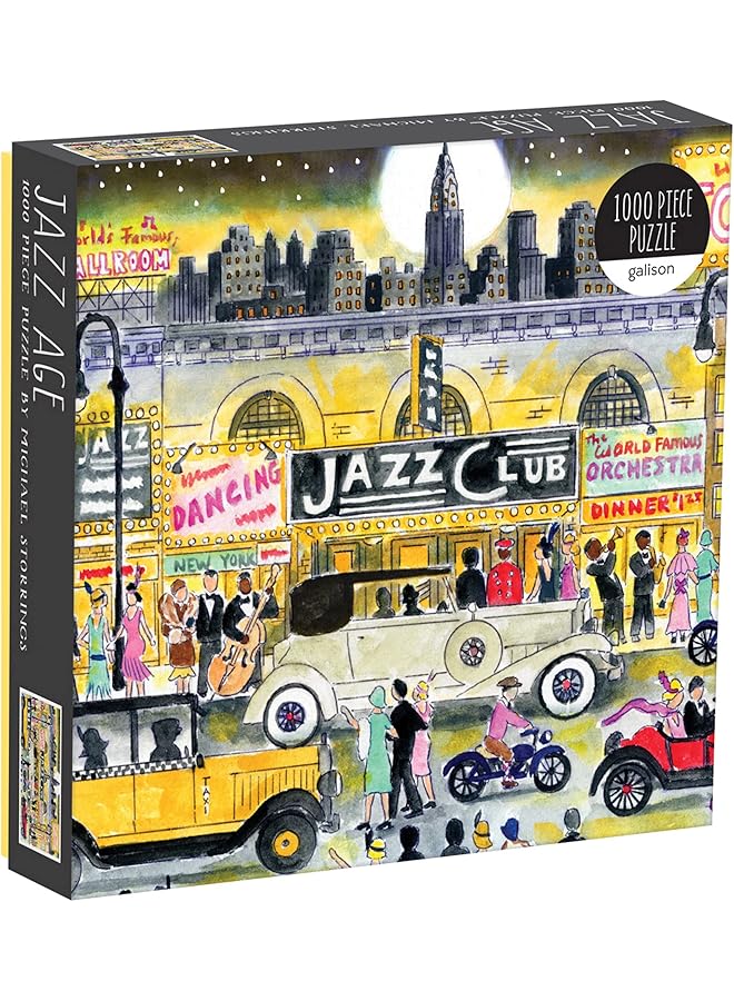 Galison Michael Storrings Jazz Age 1000 Piece Puzzle - Image 1