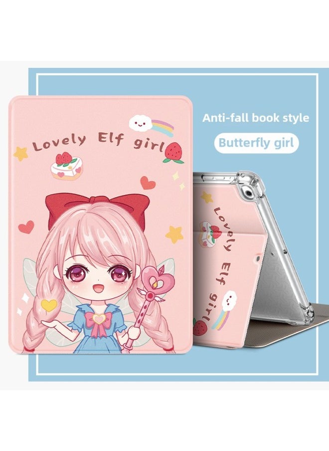 Generic - Ipad Case 2024 Air6/5 Flat Case 2022 10/9 10 Generation For Apple All-inclusive Case-Color:Whale In The Cloud-Applicable Models:Ipad Pro【 10.5inch 】 - Image 1