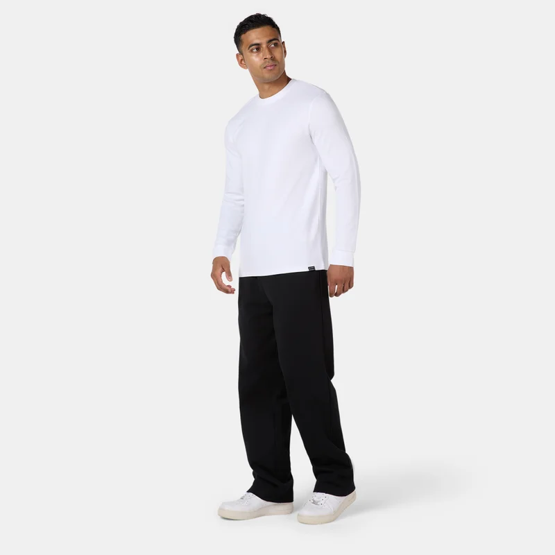 Sun and Sand Sports White Men's Ottoman T-Shirt for Men | Best Price UAE