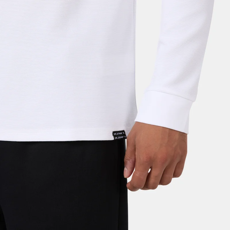 Sun and Sand Sports White Men's Ottoman T-Shirt for Men | Best Price UAE