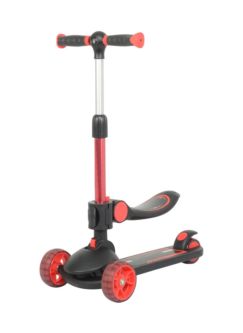 Lovely Baby Lovely Baby LB 8133 Kids 2 in 1 Foldable 3 Wheel Kick Scooter  - Image 1