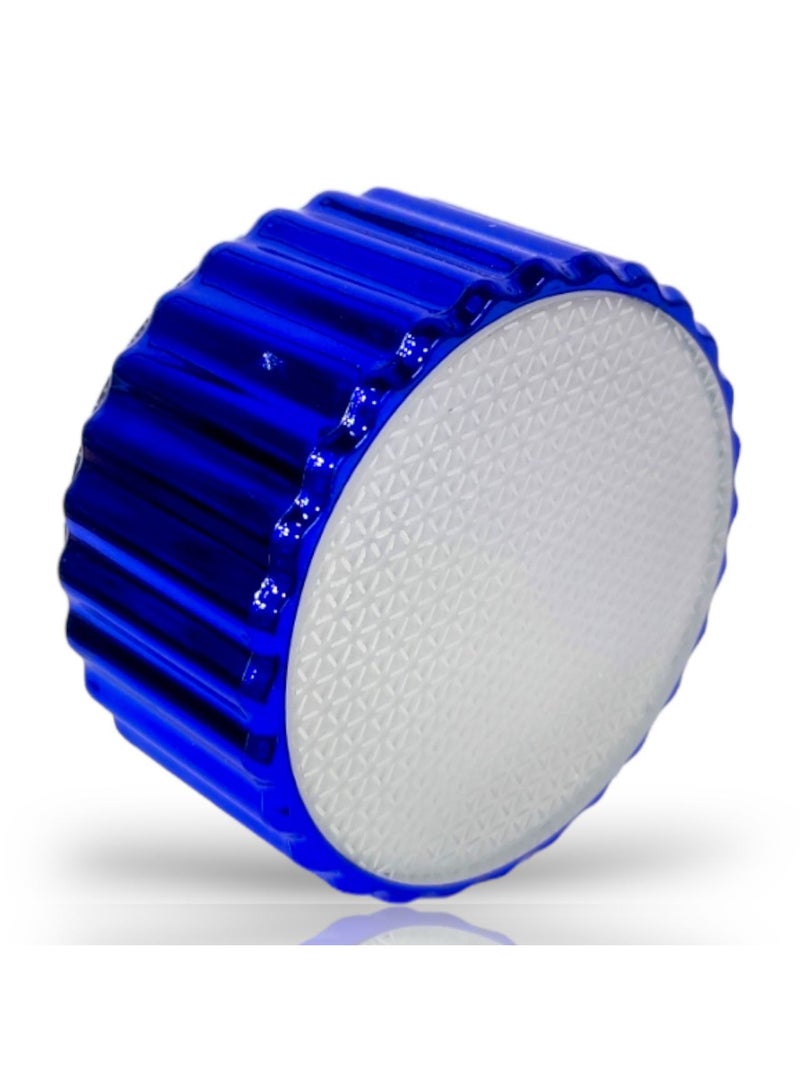 كريستالة ازالة الشعر ومبرد للاظافر و الجلد الميت 3×1 السحرية ، كريستالة ازالة الشعر بدون الم للرجال و النساء ، قابلة لاعادة الاستخدام و خفيفة الوزن و سهلة الاستخدام و بحجم مناسب للتنقل (ازرق) - Image 1