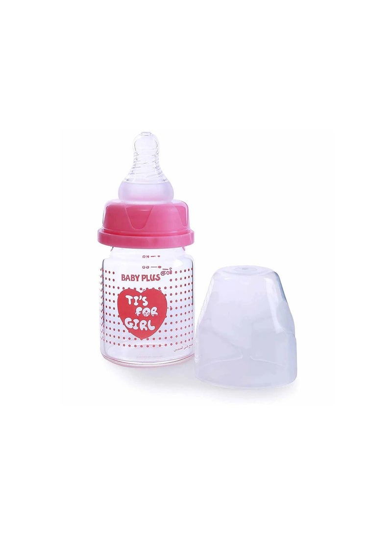 Borosilicate Glass Bottle 60Ml Pink Bp5131