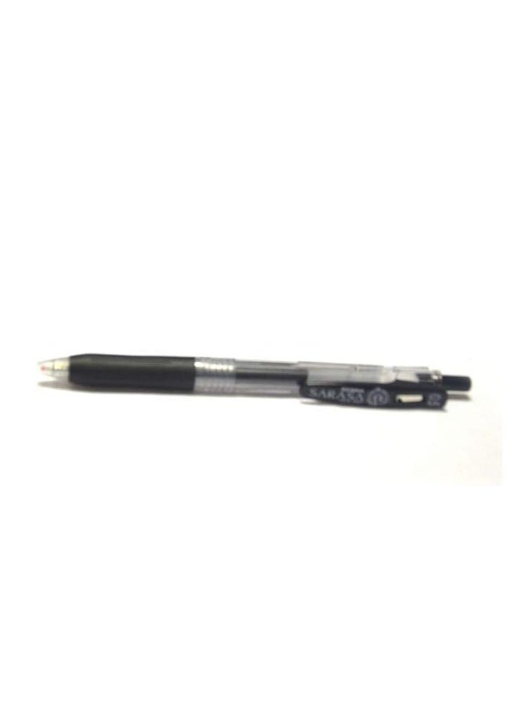 ZEBRA 10 Piece Sarasa Clip 0.5mm Black Ink Retractable Pen  - Image 4
