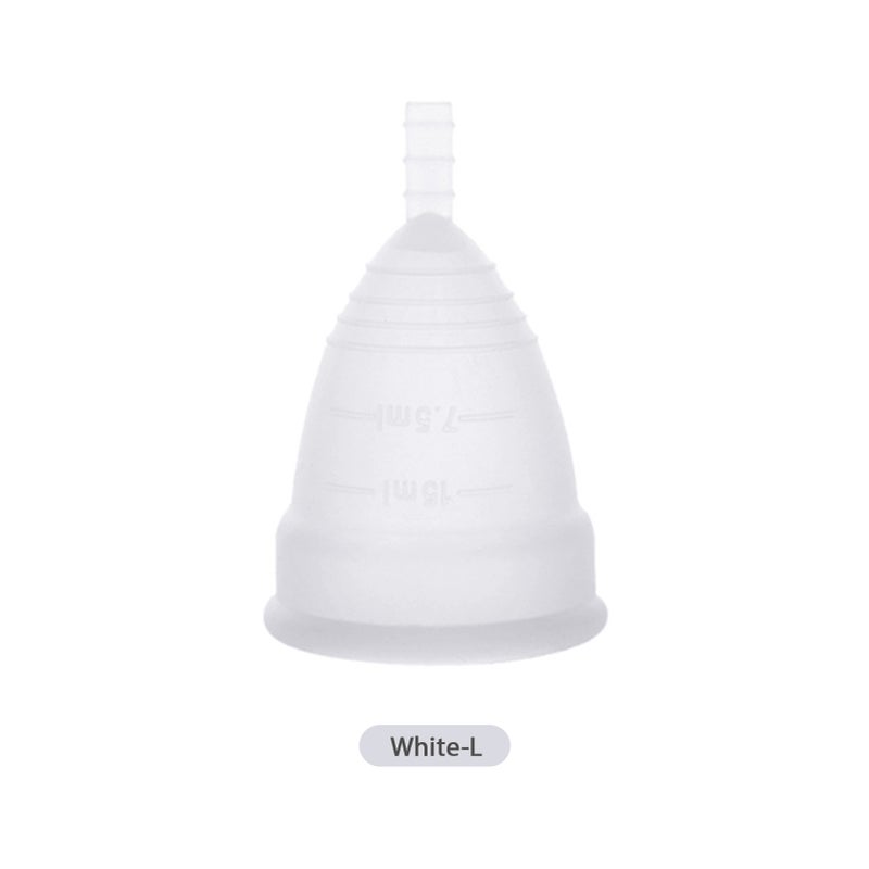 Women's Menstrual Cup Medical Silica Gel Food Grade Material Menstrual Period Cup can be Recycled Feminine Hygiene Menstrual Cup Multiple Specifications Optional - Image 1