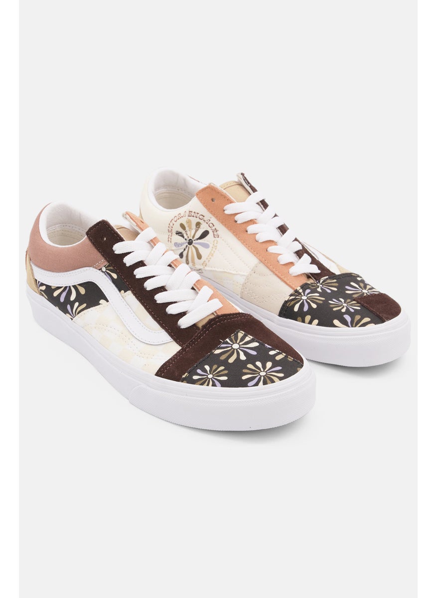 Men Old Skool Patc Lace Up Casual Shoes, Beige - pzsku/Z7132BD163F597C2F6C3CZ/45/_/1737642452/7dda3862-fd10-4e6c-8d79-f6f35cc81382