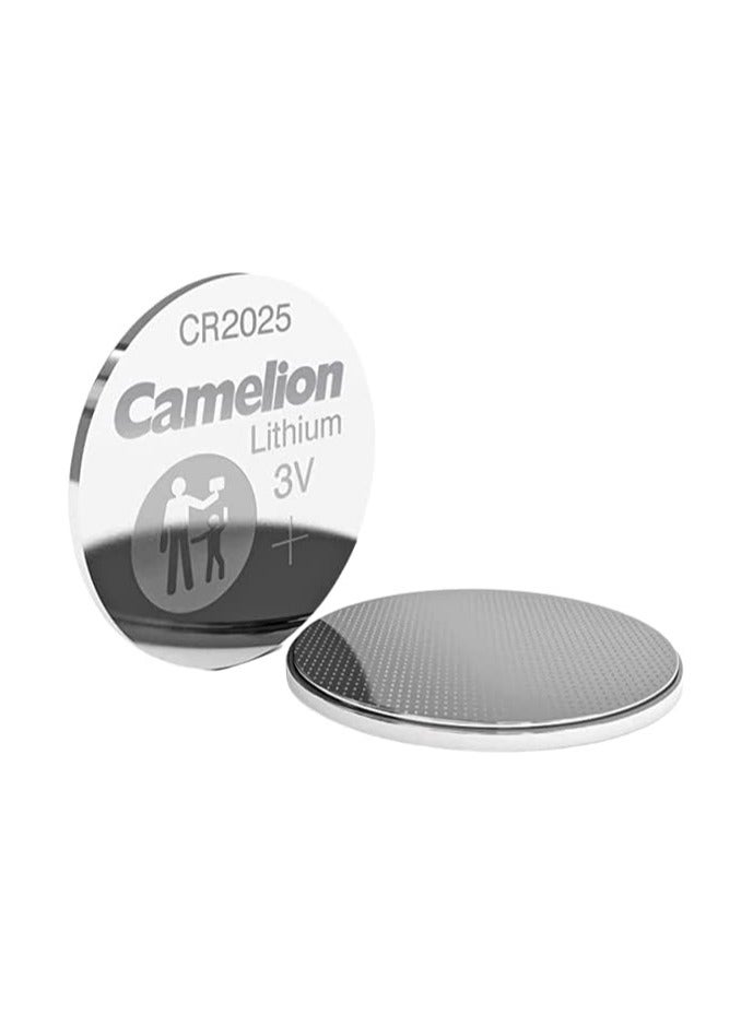 Camelion Camelion CR2025 3 V Lithium-Ion Button Cell Battery 5 Pack x5 - Image 3