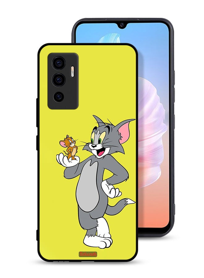 Tolwak Vivo V23e Protective Case Cover Tom And Jerry - Image 1