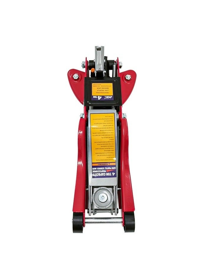 Agc Hydraulic floor car jack with a capacity of 4 tons, equipped with a bag for easy carrying and storage - Image 5