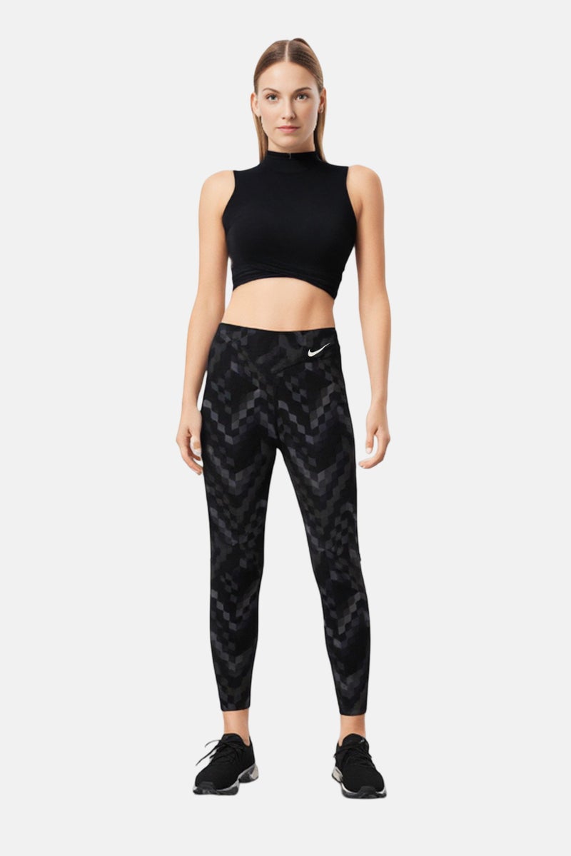 Nike Women Tight Fit Training Tights, Black - Image 2