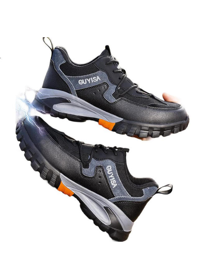 WELDON Insulated Safety Shoes For Men, Summer Breathable, Anti-Smashing, Anti-Puncture, Lightweight, Electric Work Safety Functional Shoes 1109Qkv 43 - Image 2