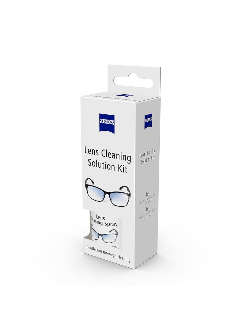 Zeiss ZEISS Lens Cleaning Solution Kit 30ml with Microfiber Cloth Pack of 1 Perfect Lens Cleaner for Spectacles Eyeglasses Sunglasses Camera Lenses and Binoculars  - Image 3